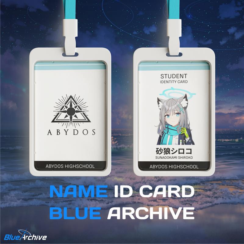 Student ID Card / Name Tag Blue Archive / Arsip Biru 0