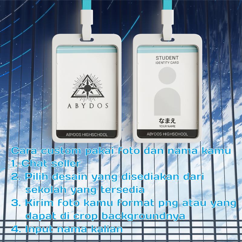 Student ID Card / Name Tag Blue Archive / Arsip Biru 4
