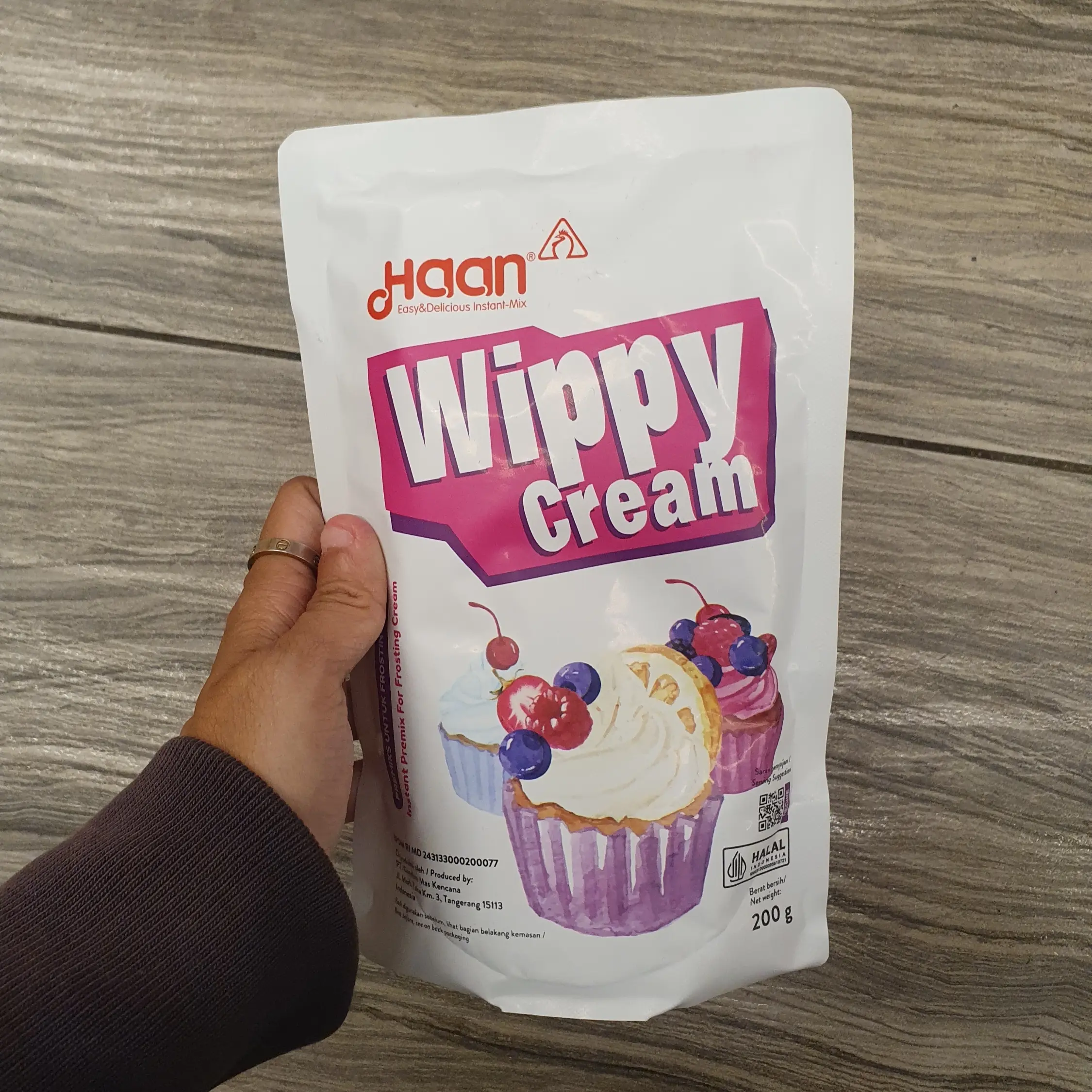 Haan Wippy Cream Whipping Cream 200gr
