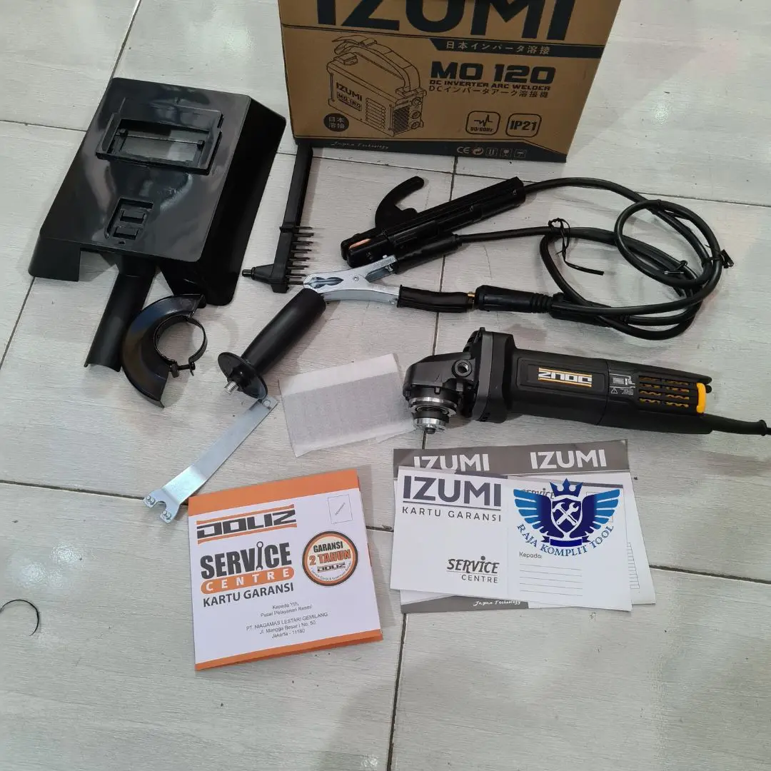 Izumi MO 120 Mesin Las Inverter MMA120 120A 450Watt