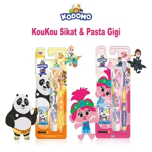 Kodomo Sikat & Pasta Gigi Anak Koukou 2in1 6Thn Keatas  - Toothbrush & Toothpaste Kids