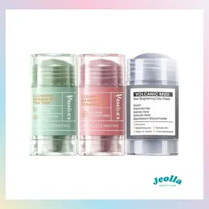FYC Yessica's (Tea Tree, Strawberry, Volcano Mud, Amazons White Mud) Anti Pores & Acne Clay Stick Mask Cleansing Masque 50gr Yessica