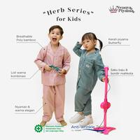 Gambar Nyonya Piyama Poly Bamboo Set Piyama Lengan Panjang Anak - Polos Herb dari NyonyaPiyama Kota Administrasi Jakarta Barat 2 Tokopedia