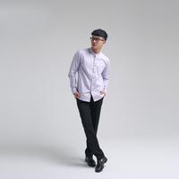 Gambar iNeat Kemeja Pria Linen Lengan Panjang Kerah Shanghai Collarless Ungu Lavender - Kemeja Kantor Basic Slimfit Casual Semi Formal Koko Muslim - S dari iNeat Kota Administrasi Jakarta Timur 1 Tokopedia