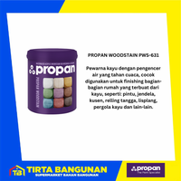 Gambar PROPAN WOOD STAIN PWS-631 CAT KAYU PENGENCER DENGAN AIR TAHAN CUACA HALUS DAN CEPAT KERING 1LT - Akasia dari Tirta Bangunan Kota Depok 5 Tokopedia