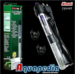 ATMAN Electronic Aquarium Heater 75 Watt