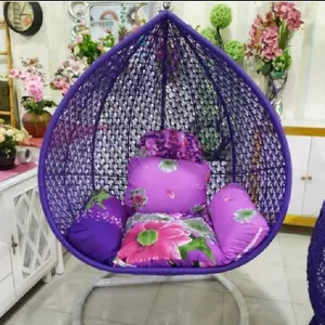 Kursi Gantung Rotan Tempat Santay Desain Minimalis