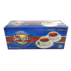 Gambar SURYA TEH CELUP BOX 25X2g dari Sembako Medan Dot Com Kota Medan Tokopedia
