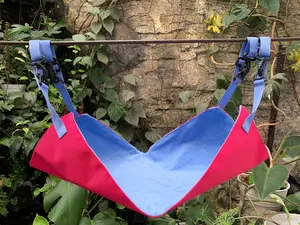 Daisyclutters Hammock / Ayunan Kucing Blue Fanta Kai Jumbo Murah Bahan Bulu Premium / Tempat Tidur Hewan