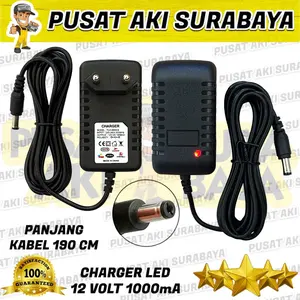 CHARGER BATERAI 12 VOLT FLH 12V 1AH ADAPTOR MOBILAN AKI ANAK CHARGE MOBIL MAINAN RC RIDE ON CAR CAR TOYS PLIKO PMB UNIKID YUKITA JEEP FORD TOYOTA BATTERY VRLA CASAN 12VOLT 1AMPER A 12V FLH