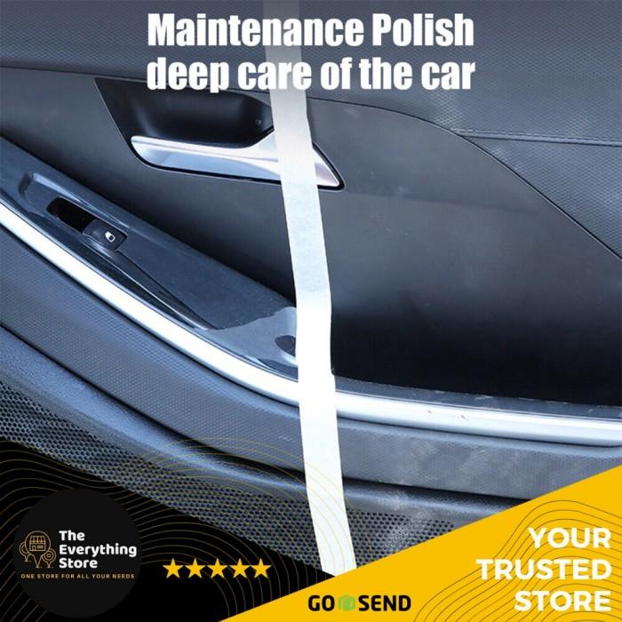 Cairan Poles Crystal Coating Restorasi Pembersih Interior Exterior Mobil Motor Kulit Plastik Door Trim Pintu Dasbor Fender 5