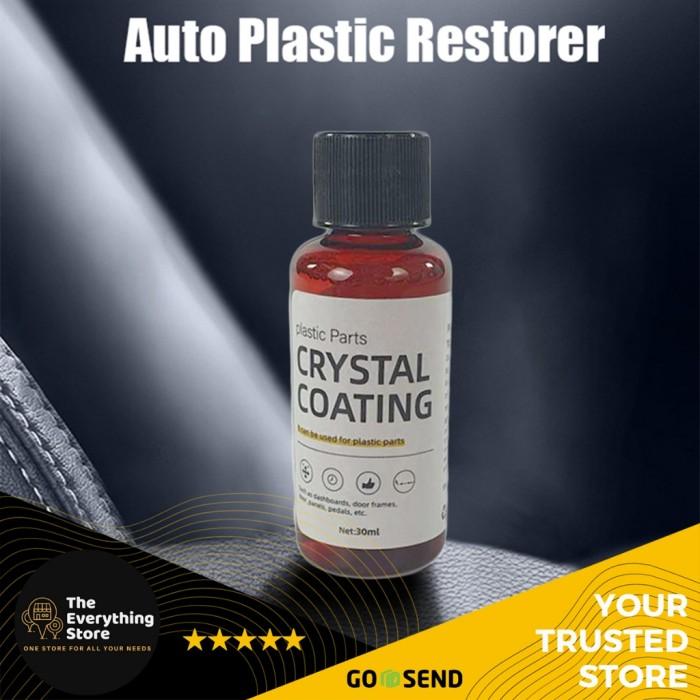 Cairan Poles Crystal Coating Restorasi Pembersih Interior Exterior Mobil Motor Kulit Plastik Door Trim Pintu Dasbor Fender 2