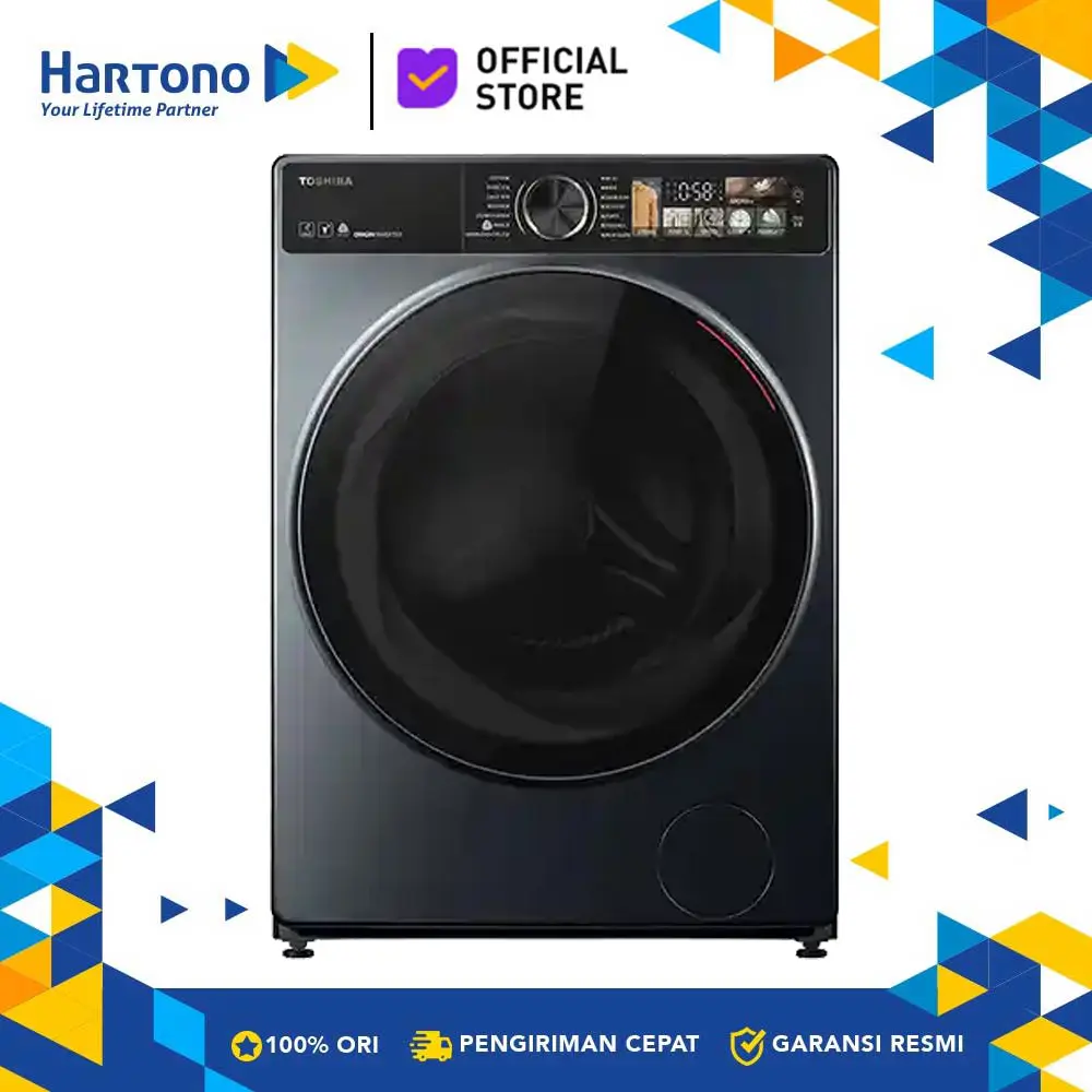 Toshiba Mesin Cuci Front Loading Washer 10.5Kg TWD-T25BZU115MWN_M