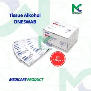 Alkohol Swab / Kapas Alkohol ONEMED | Hexacare | Sakamed