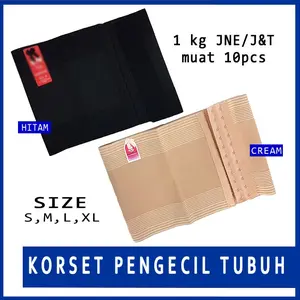 KORSET GOLDEN NICK & YUTIND | Stagen Pengecil Perut | Korset Perekat | Korset Pengait | Stagen Bertulang | LATANSA