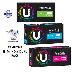 U by Kotex Slim Tampons Mini Reguler dan  Super 16 Pack