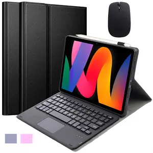 Book Cover Compatible For Xiaomi Poco Pad 12.1 Inch 2024 Case Keyboard Touchpad Mouse Set