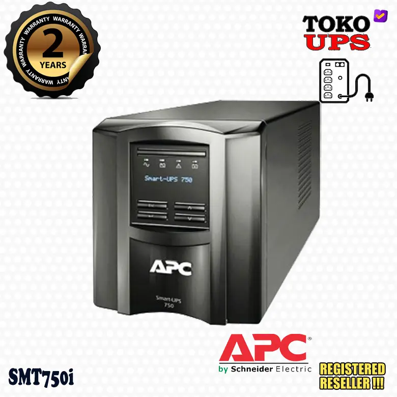 UPS APC SMT750i (750VA/500W) Pure Sinewave