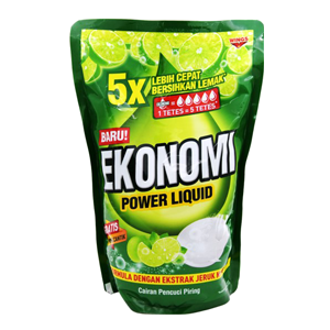 Gambar EKONOMI PENCUCI PIRING POWER LIQUID JERUK NIPIS PCH 755/650mL dari Sembako Medan Dot Com Kota Medan Tokopedia