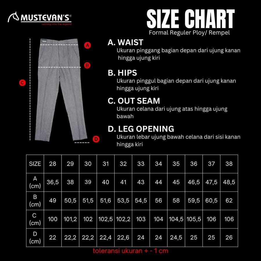Celana Formal Celana Kerja Panjang Reguler Ploy Salur Abu