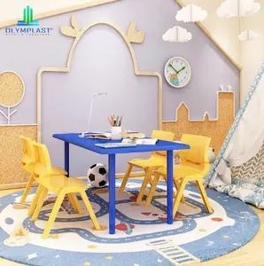 Olymplast Paket Meja Kursi - Meja Tulis + Kursi Anak / MT KIDS + OK 305 4pcs