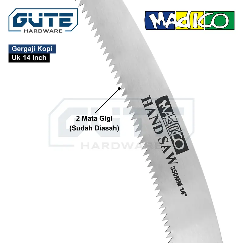 Gergaji Kopi / Gergaji Dahan / Gergaji Tangan “MADICO” Pruning Saw 1