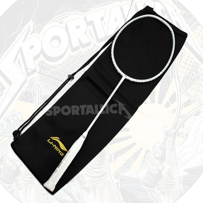 Gambar Raket Badminton LiNing / Li-Ning Turbocharging Marshal - White - 3UG5 dari Sportallica Kota Administrasi Jakarta Timur Tokopedia