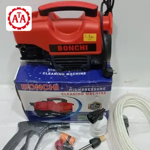MESIN CUCI MOBIL PORTABLE / MERK BONCHI HIGH PRESSURE CLEANING MACHINE/JET CLEANER/MESIN JET CUCI MOBIL/MOTOR