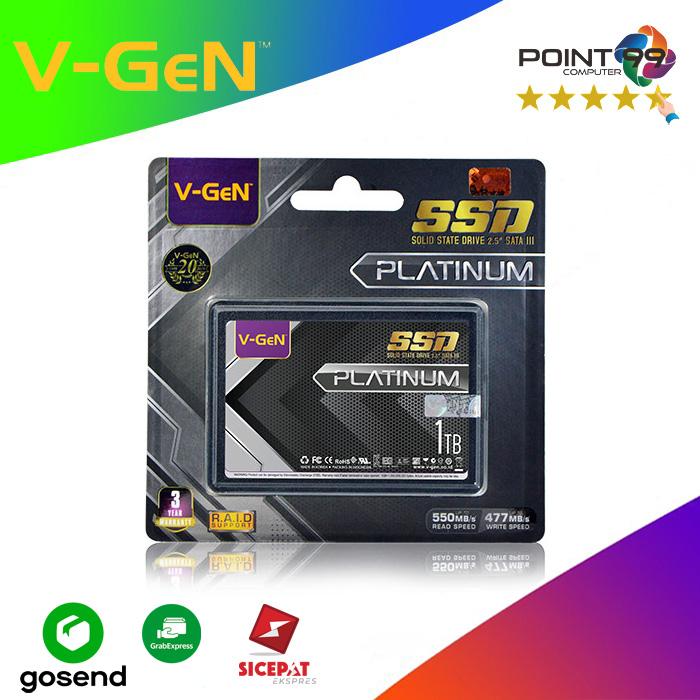 Gambar SSD V-GeN 1TB SATA III 6.0GBps Solid State Drive dari POINT99 COMPUTER Kota Bandung Tokopedia