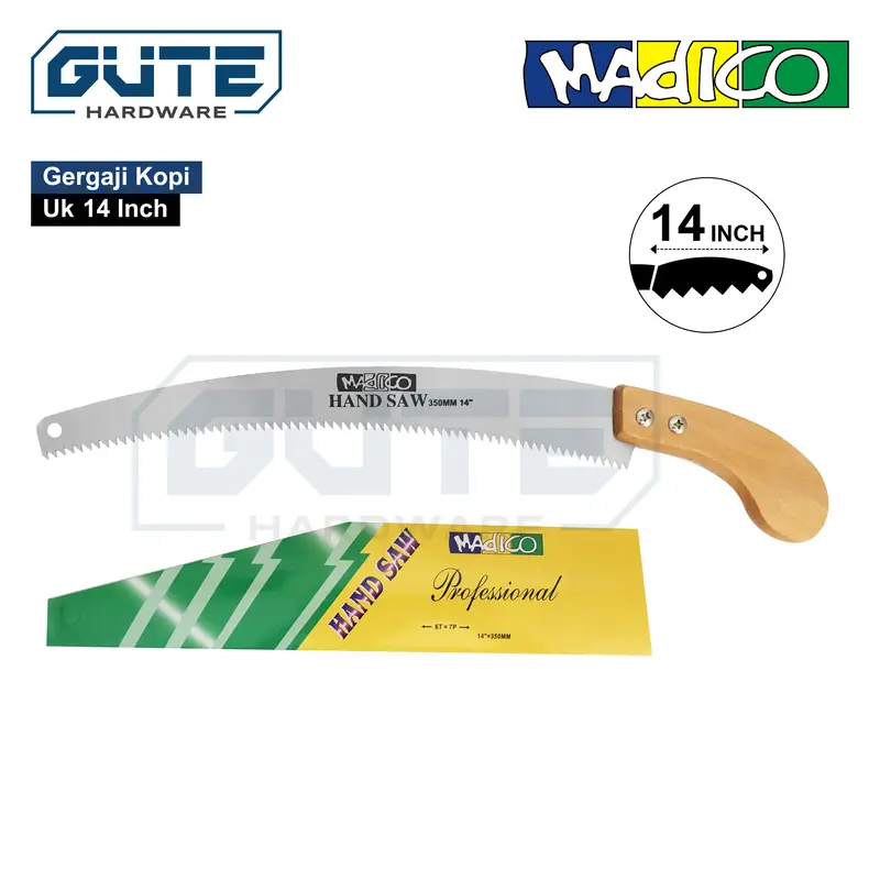 Gergaji Kopi / Gergaji Dahan / Gergaji Tangan “MADICO” Pruning Saw 2