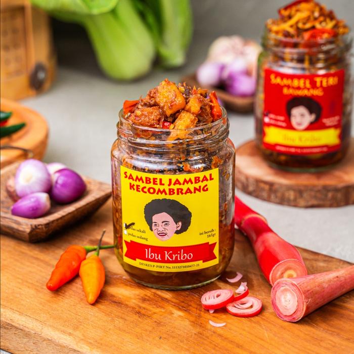Gambar LEBIH HEMAT! BUNDLING 5 BOTOL SAMBEL JAMBAL KECOMBRANG - Pedas Sedang dari Sambal Ibu Kribo Kota Bogor Tokopedia