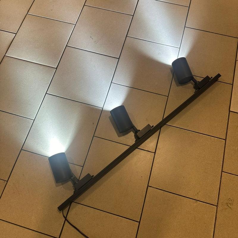 Lampu Spotlight Led Rel Track Light COB 20 Watt / 20W sinar kuning ...