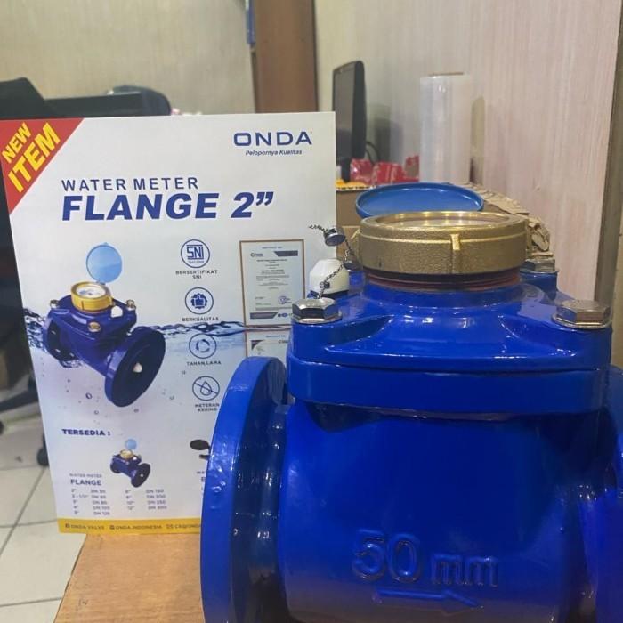 Jual Water meter ONDA 2 inch SNI DN 50 MM + Tera /Kalibrasi - Jakarta ...