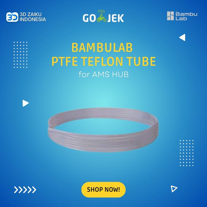 Gambar Original Bambulab 4 Meter PTFE Teflon Tube for AMS Hub dari 3D Zaiku Indonesia Kota Administrasi Jakarta Barat Tokopedia