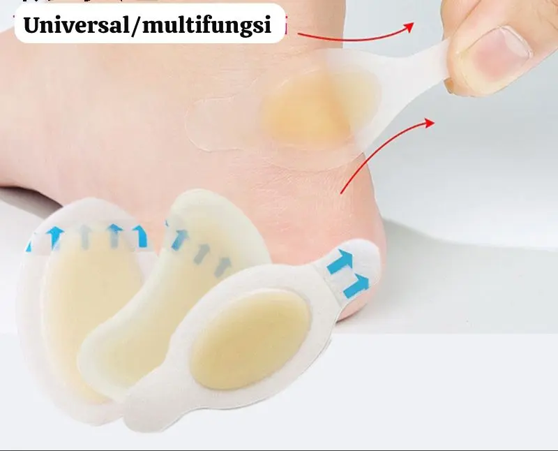 STIKER PLESTER PELINDUNG KAKI TUMIT ANTI LECET MULTIFUNGSI UNIVERSAL AREA SEMUA KAKI DAN TANGAN BAHAN PREMIUM 8