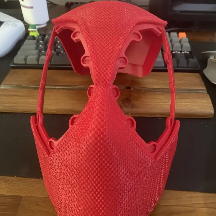 3D Print Magnetic Deadpool Mask - Cosplay 2