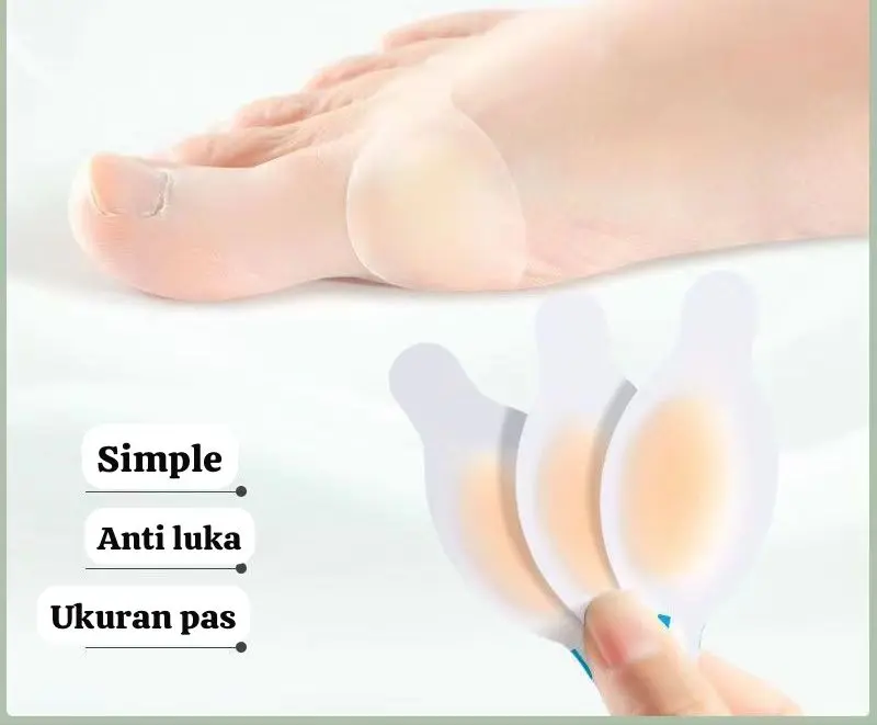 STIKER PLESTER PELINDUNG KAKI TUMIT ANTI LECET MULTIFUNGSI UNIVERSAL AREA SEMUA KAKI DAN TANGAN BAHAN PREMIUM 6