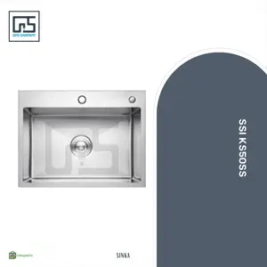SINKA KITCHEN SINK ATHENA 50 SS SSI KS50SS