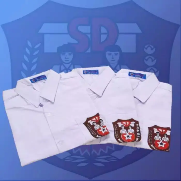 Baju Sekolah SD / Seragam Sekolah SD Lengan Pendek ( MERK SERAGAM )