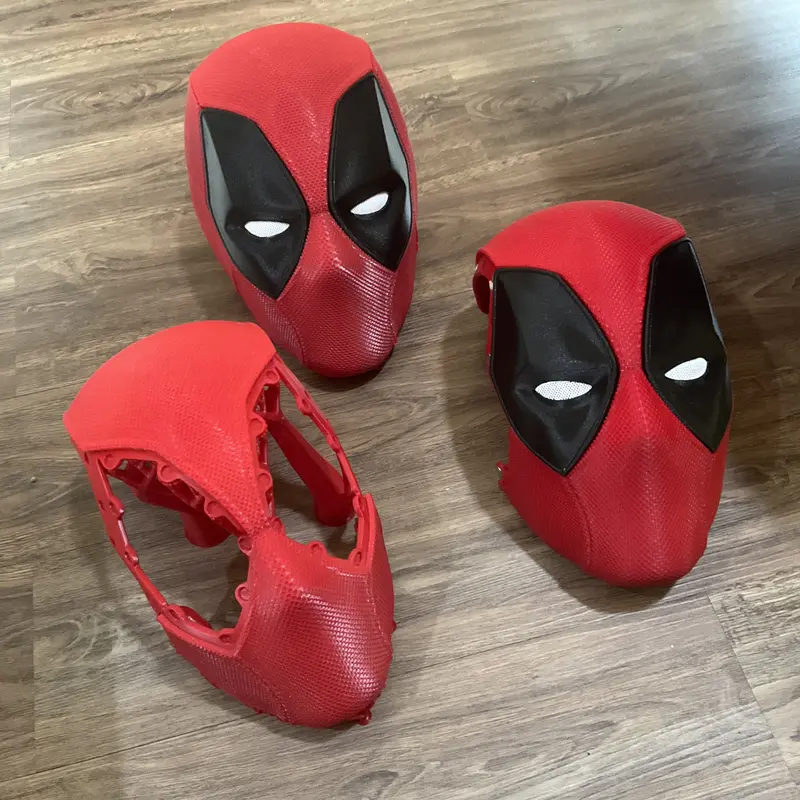 3D Print Magnetic Deadpool Mask - Cosplay 4