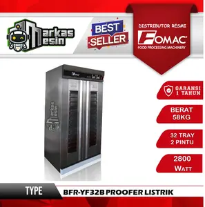 Mesin Pengembang Roti Proofer BFR-YF32B FOMAC