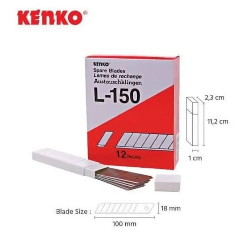 KENKO L-150 isi cutter anak cutter besar 1 Tube saja