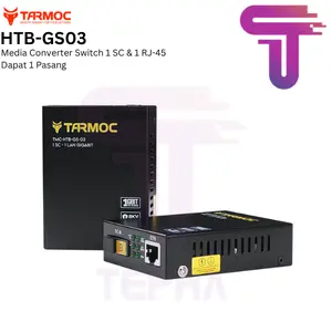 Tarmoc Media Converter HTB GS03 Gigabit | TMC-HTB-GS-03 ( Bukan HTB Netlink )