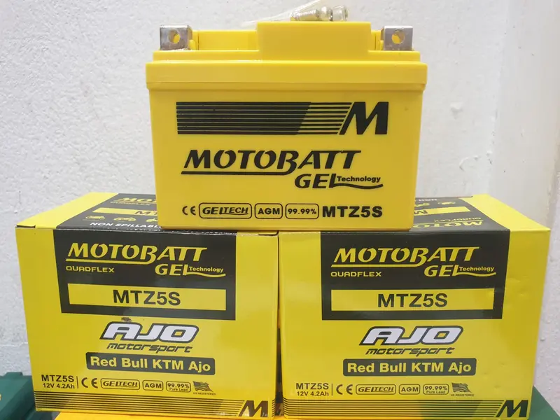 Original Motobatt MTZ5S aki motor Vario 110 , Beat Karbu , Vixion , MX new aki Gel High Spec Motorcycle 3
