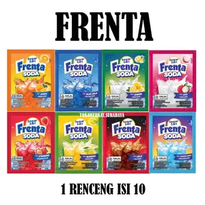 FRENTA MINUMAN SERBUK BERKARBONASI RENCENG ISI 10