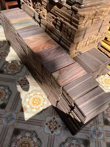 Jual papan dan balok kayu sonokeling full galih ukuran 1,8 x 11 x 25 cm