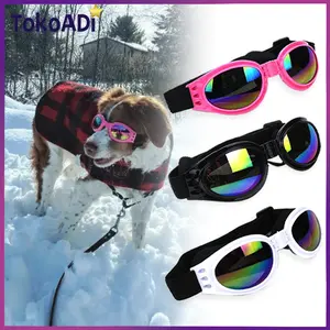 17cm Kacamata Anjing Kucing Aksesoris Mainan Lucu UV Protector Universal