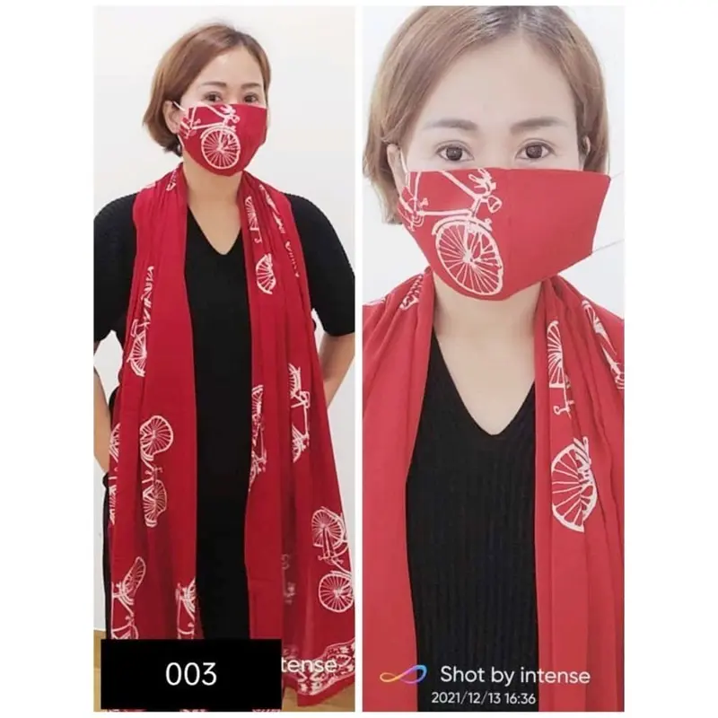 SYAL & MASKER SET BATIK (800271150) 1
