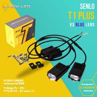 Gambar mini laser senlo T1 Plus V3 blue lens lampu led motor mobil kabut foglamp sorot 25w pipih Super Terang Car - T1 Eye Iceblue - Low-Putih Hi-Putih dari ARSYLED MALL Kota Administrasi Jakarta Selatan 4 Tokopedia