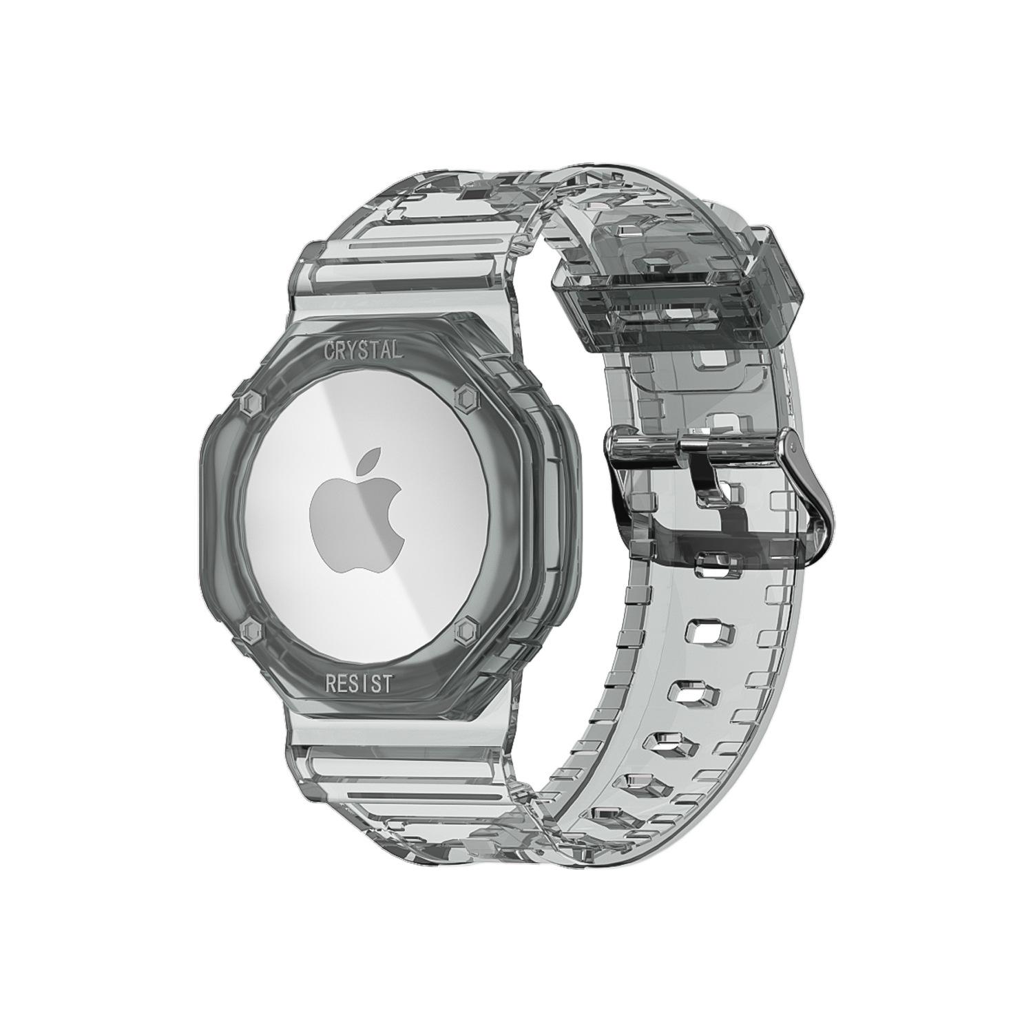 Airtag wristband protective case, Apple locator anti-lost device wristband for children, watch strap protective cover."